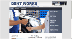 Desktop Screenshot of dentworksnc.com